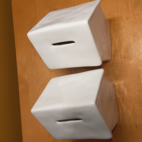 2 Rae Dunn house banks "Coffee fund" & "Never Dunn" - Picture 3 of 8